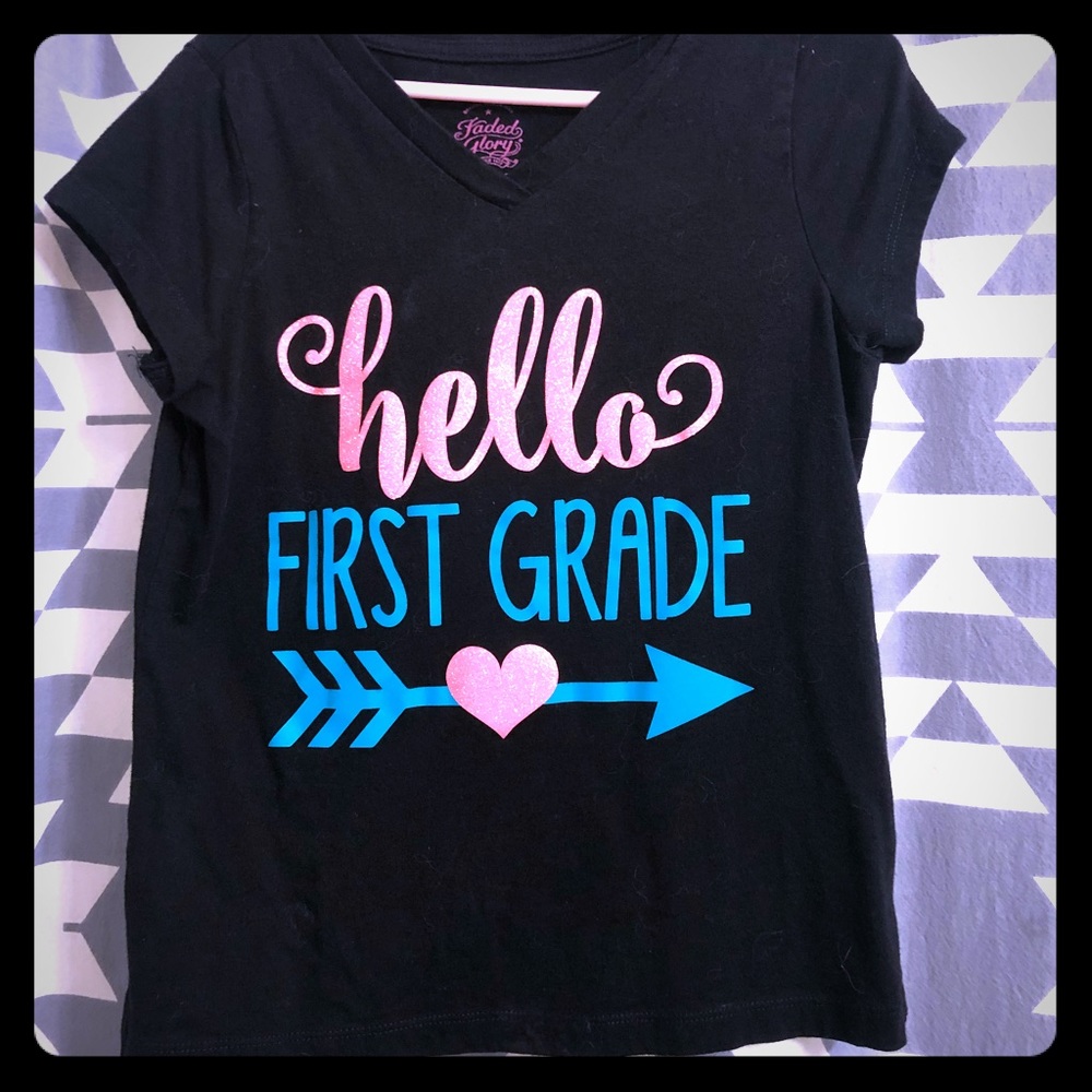 Hello First Grade shirt